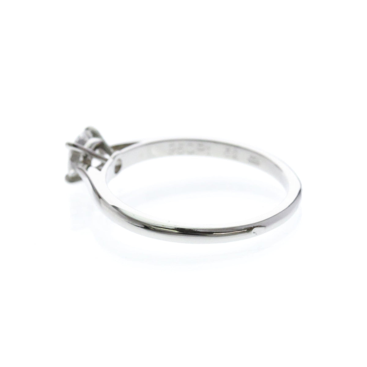 Cartier Solitaire · Platinum · Diamond · Size 6 (EU 55)