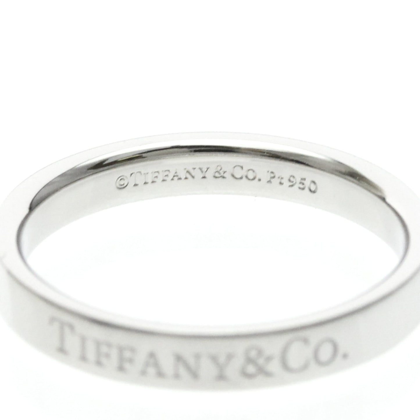 Tiffany Flat Band · Platinum