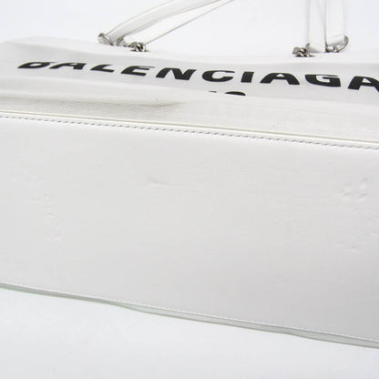 Balenciaga Duty Free Mesh · Leather Tote