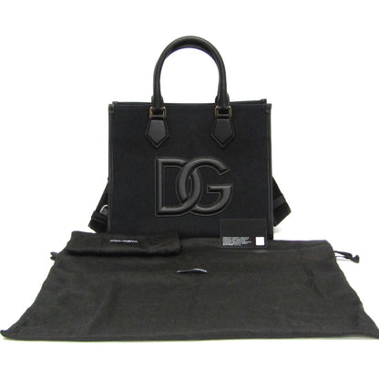 Dolce & Gabbana DG Logo · Canvas & Leather