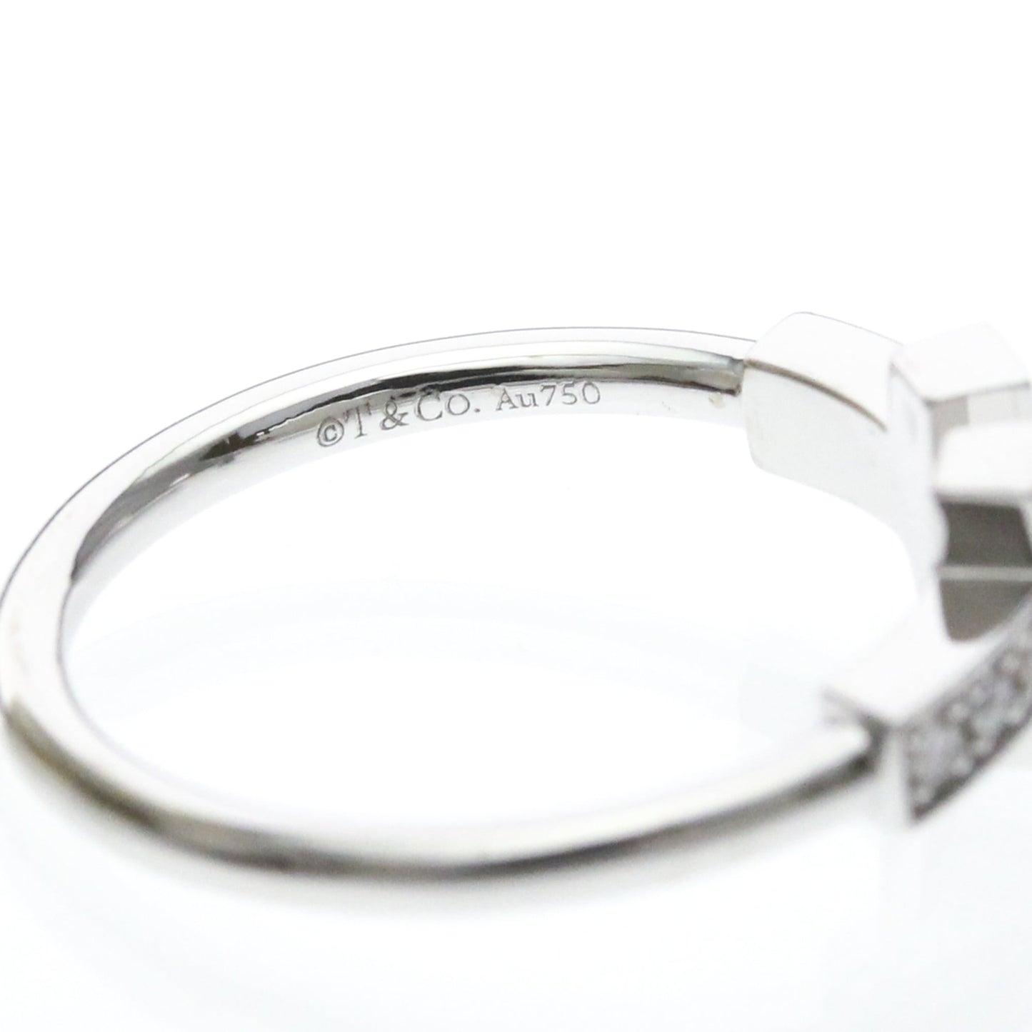 Tiffany T-Wire · 18K White Gold · Diamond