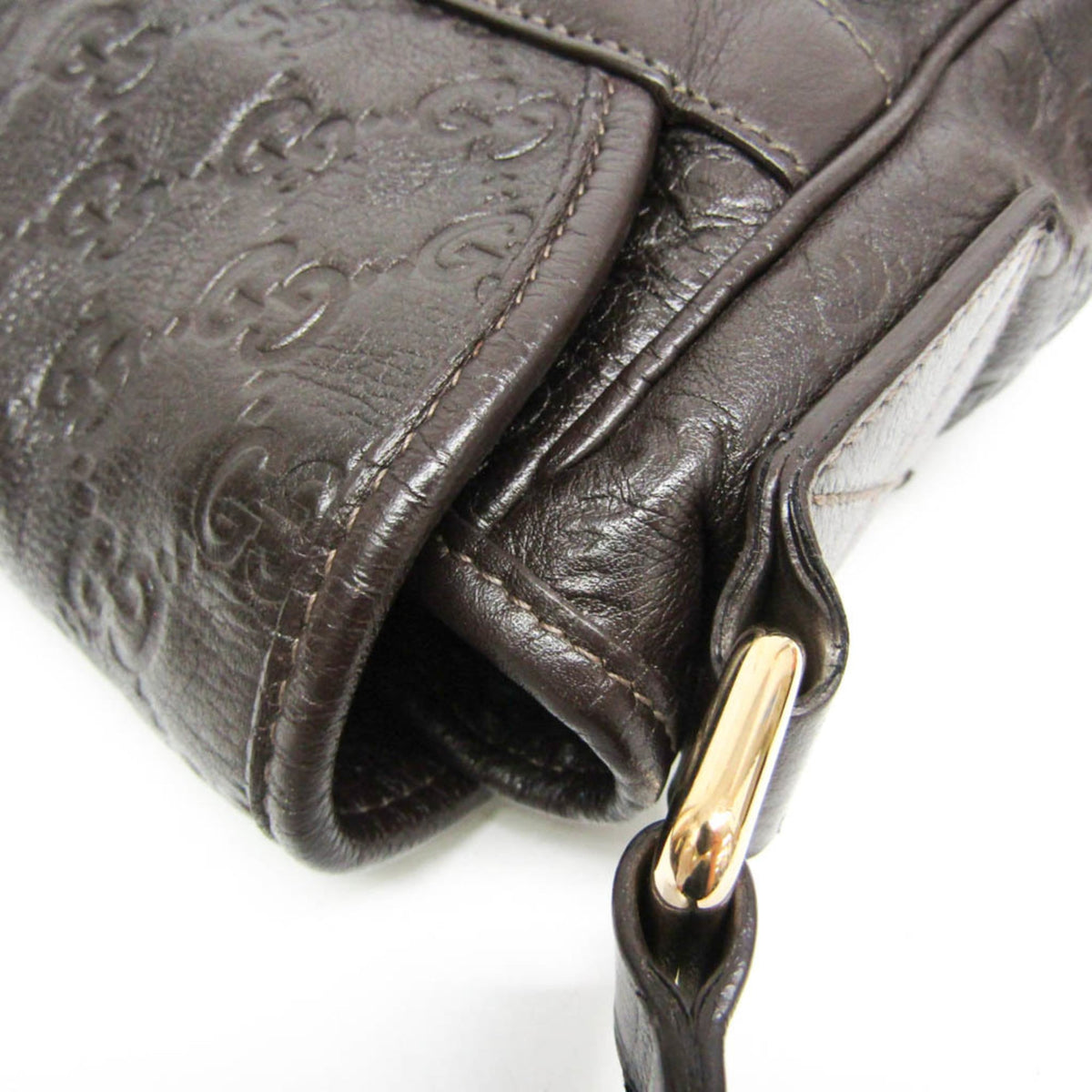 Gucci Guccissima · Leather Messenger