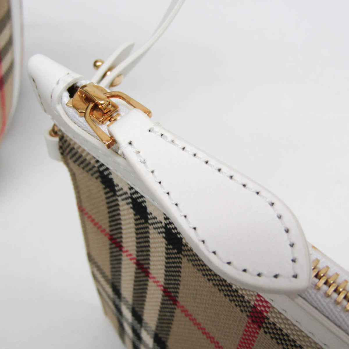 Burberry Small London · Canvas Checked Tote