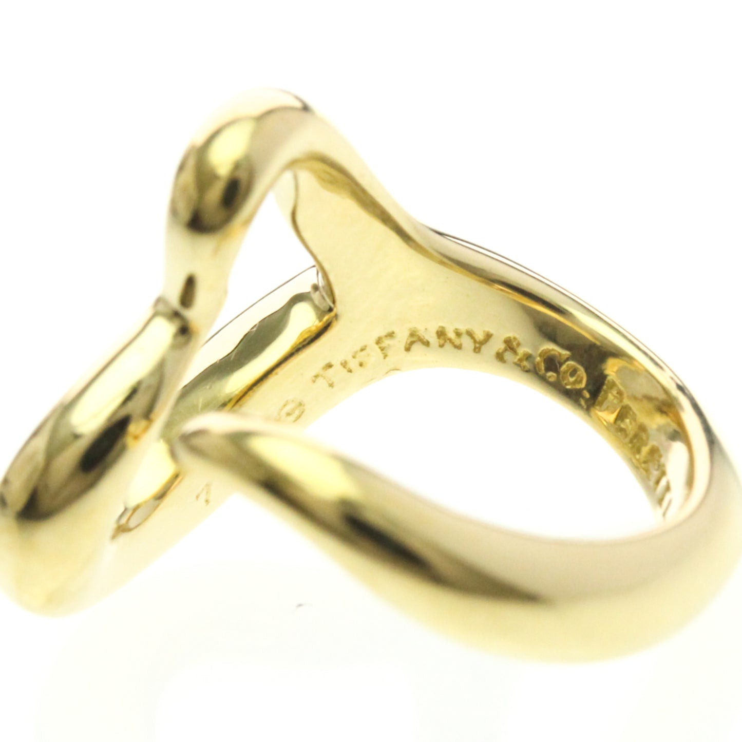 Tiffany Open Heart · 18K Yellow Gold