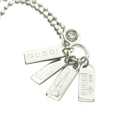 Gucci Diamond Tag · 18K White Gold
