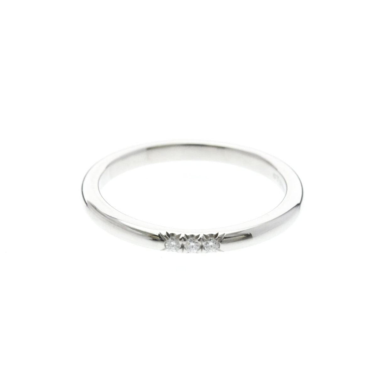 Tiffany Forever Wedding · Platinum · Diamond · Size 5 (EU 52.5)