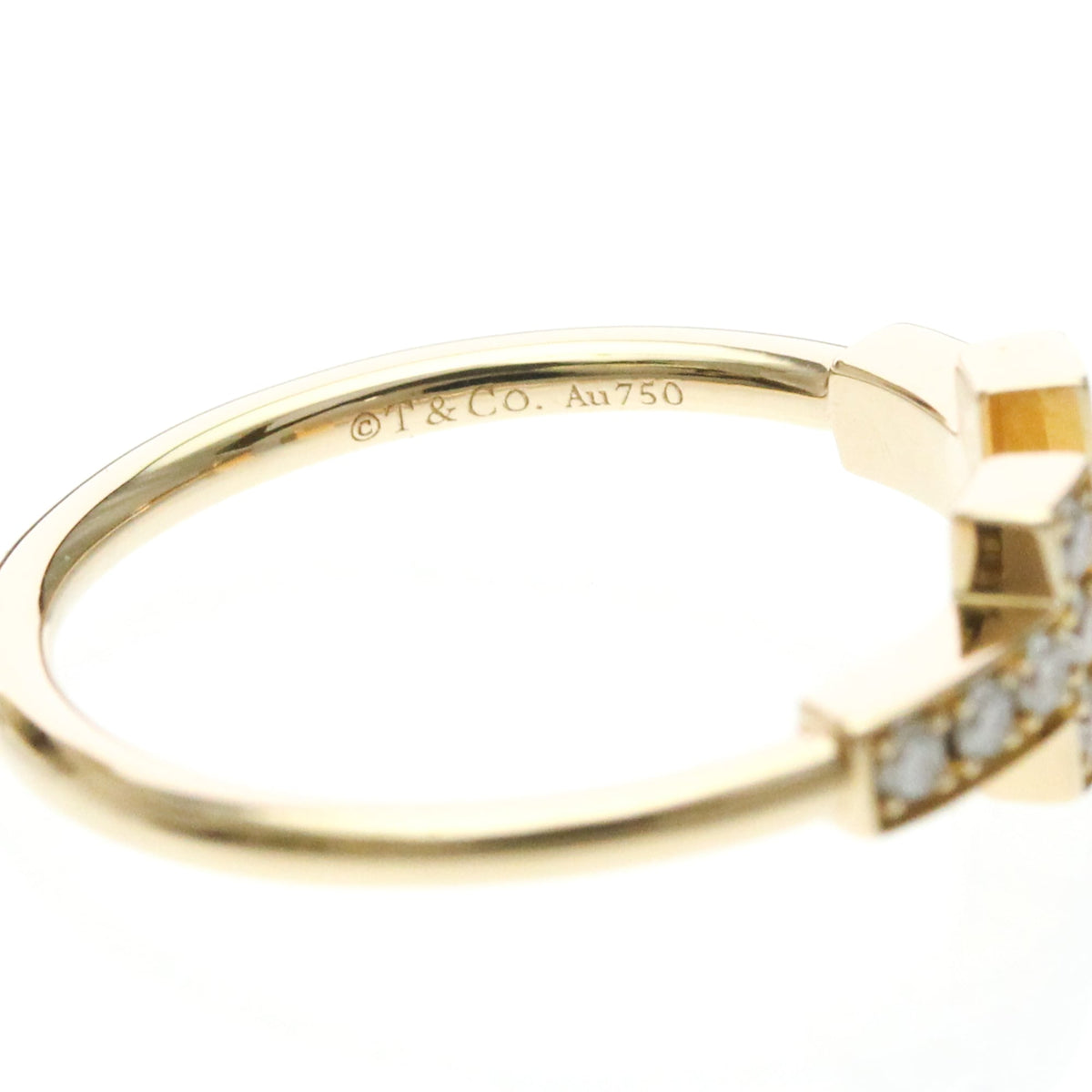 Tiffany T Wire · Rose Gold · Diamond