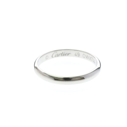 Cartier Wedding Band · Platinum · Size 4.75 (EU 51.88)
