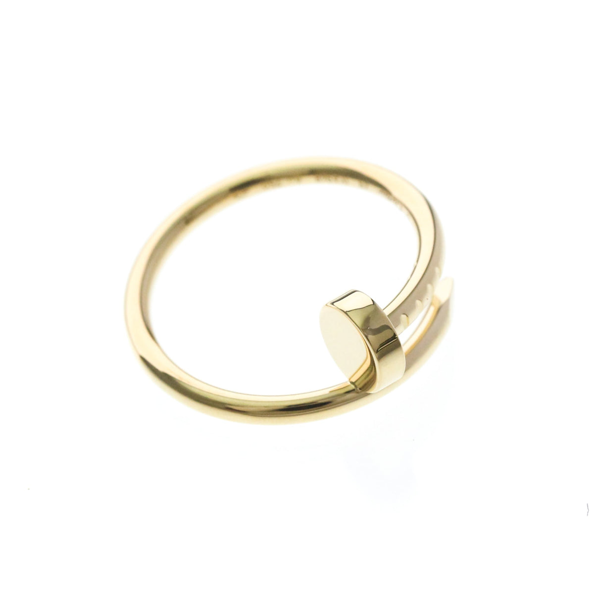 Cartier Juste un Clou · 18K Yellow Gold · Size 4.75 (EU 51.88)