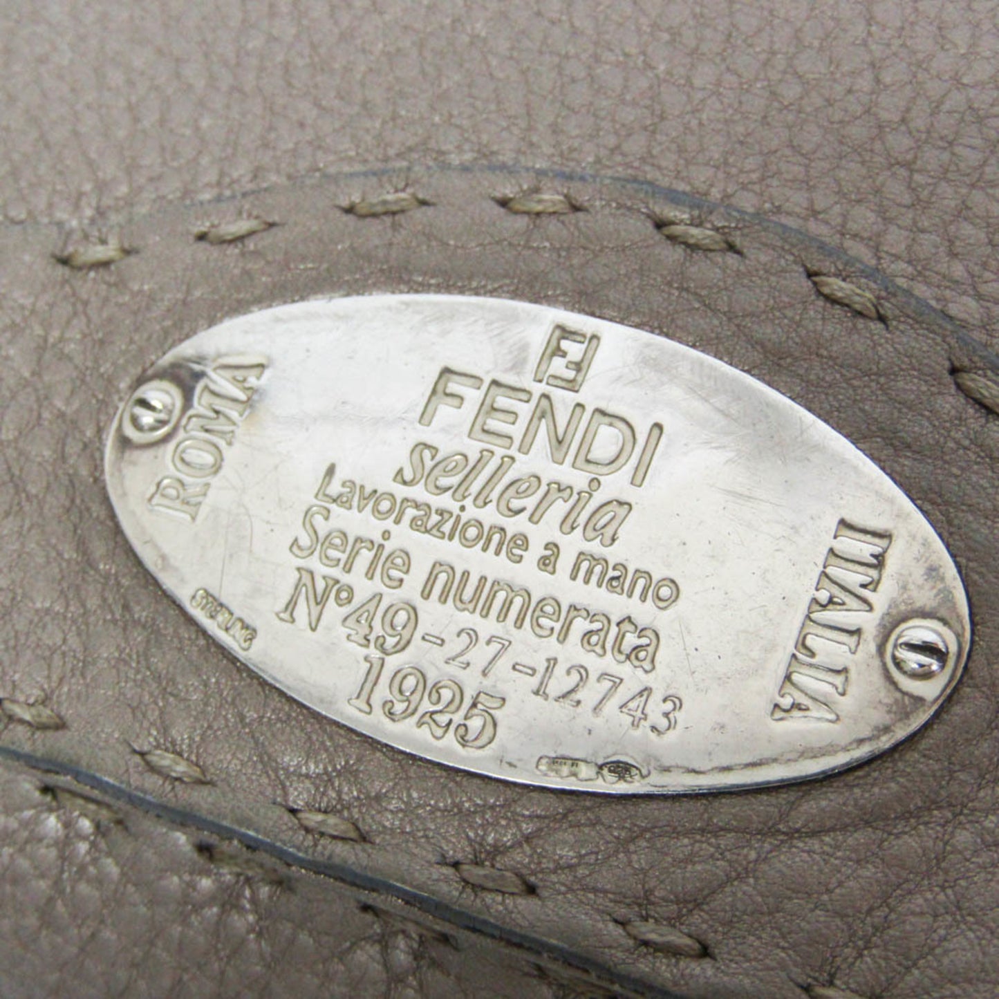 Fendi Selleria · Leather Messenger