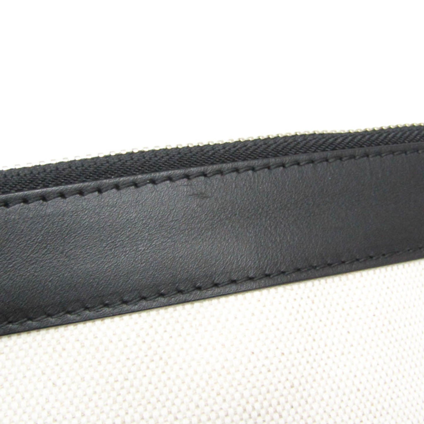 Balenciaga Navy Clip · Canvas Clutch