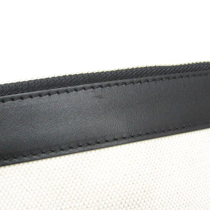 Balenciaga Navy Clip · Canvas Clutch