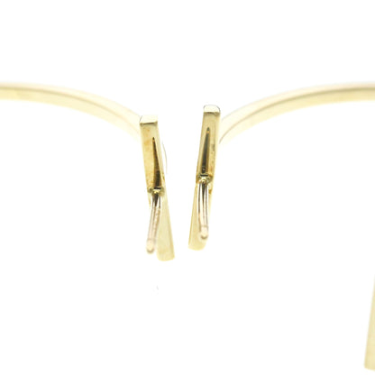 Tiffany T Wire · Hoops · 18K Yellow Gold