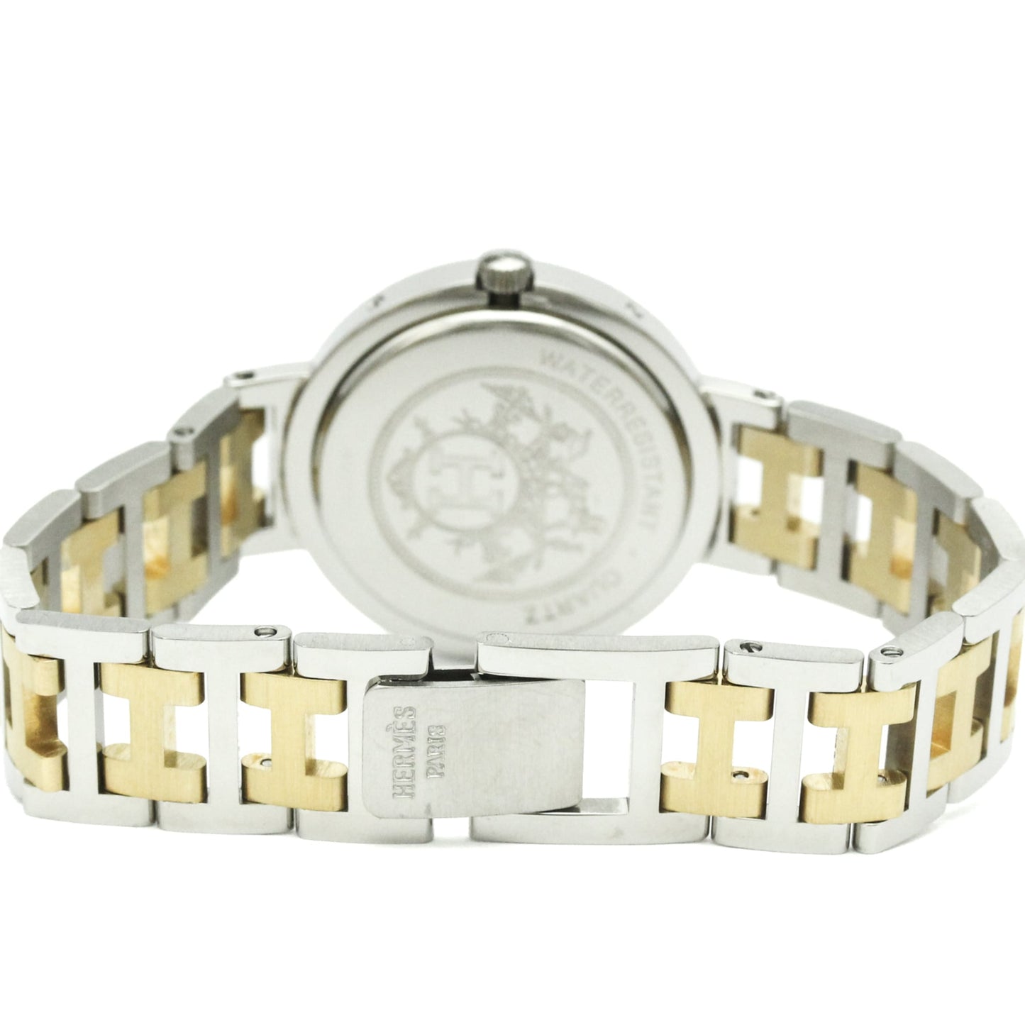 Hermès Clipper · Gold Plated Steel · Quartz