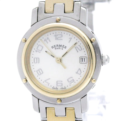 Hermès Clipper · Gold Plated Steel · Quartz