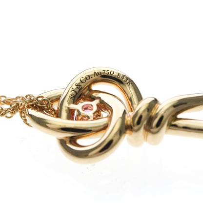 Tiffany Knot Key · Rose Gold · Pink Sapphire