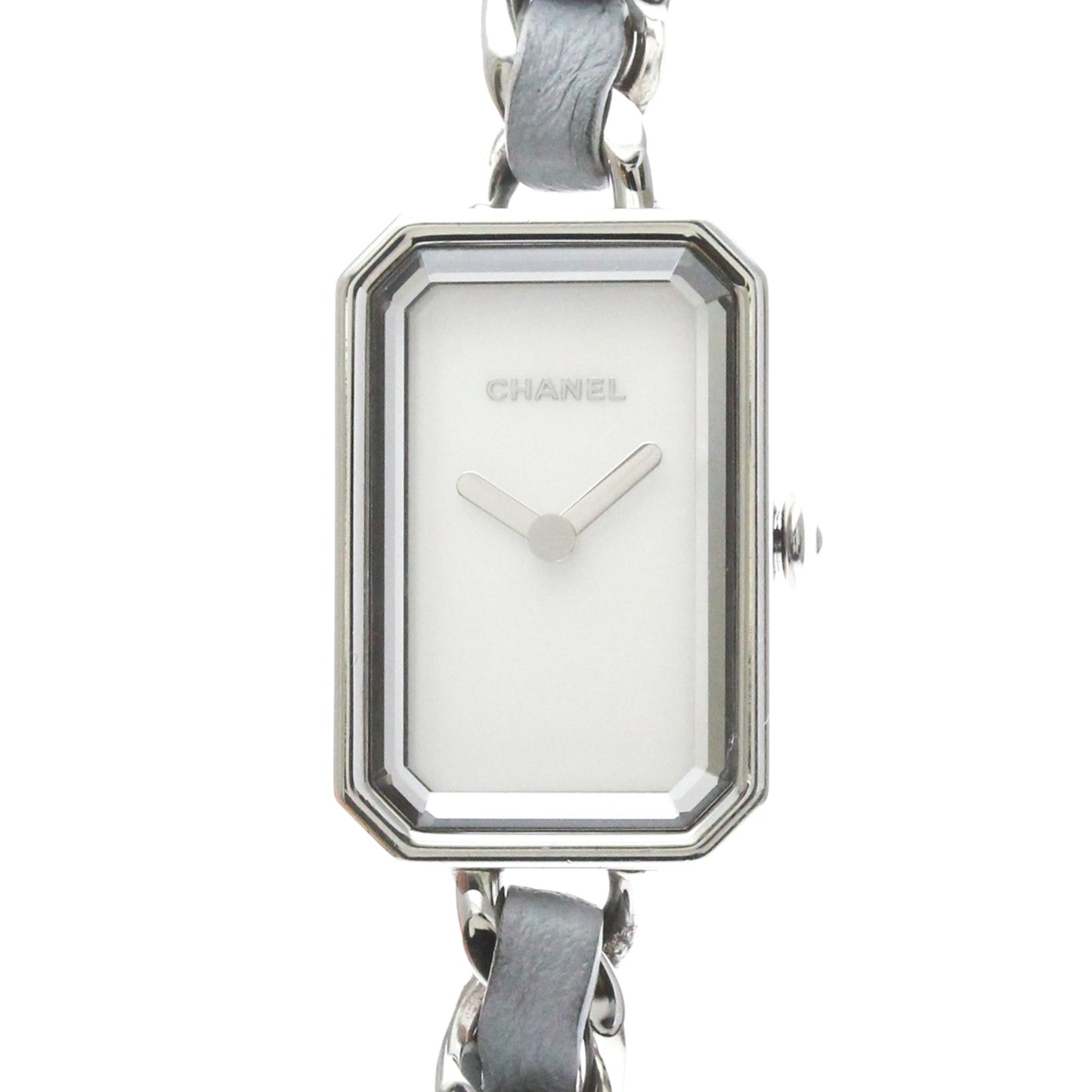 Chanel Premiere Lock · Steel · Mother-of-Pearl