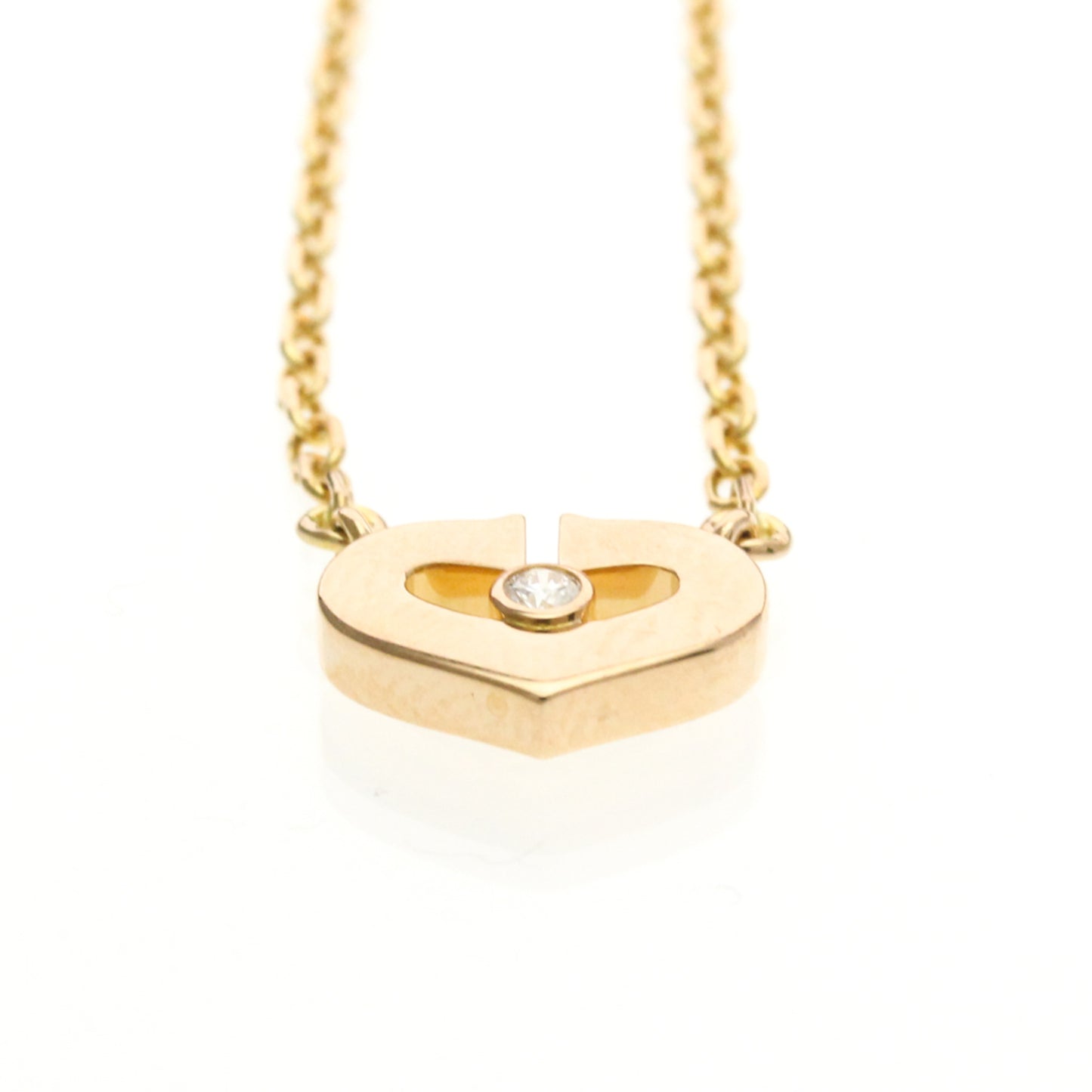 Cartier C Heart · Rose Gold · Diamond