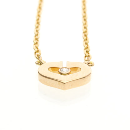 Cartier C Heart · Rose Gold · Diamond