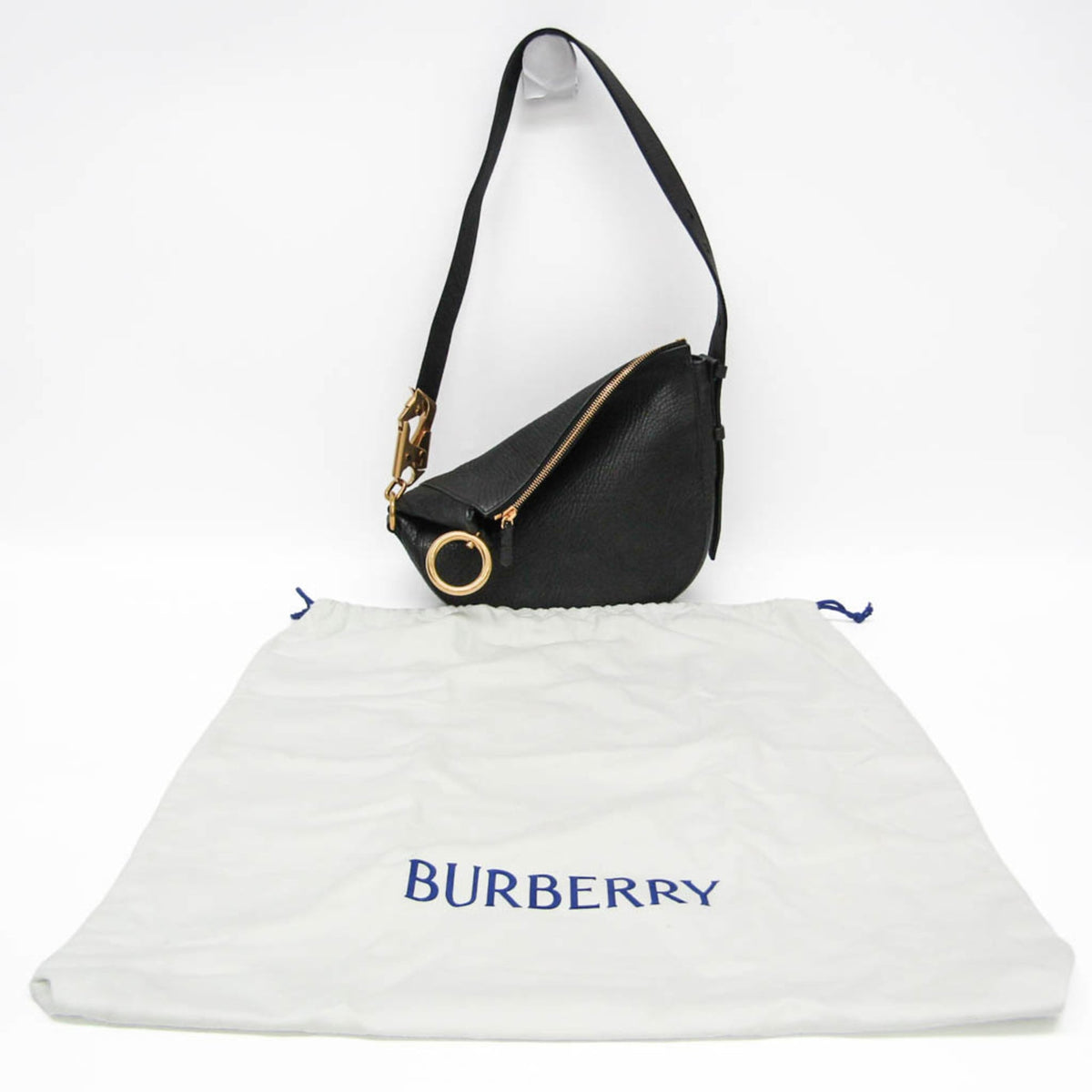 Burberry Knight · Leather Shoulder Bag