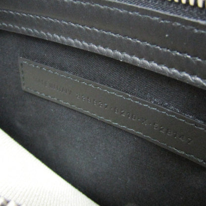 Balenciaga Navy Pochette · Canvas & Leather
