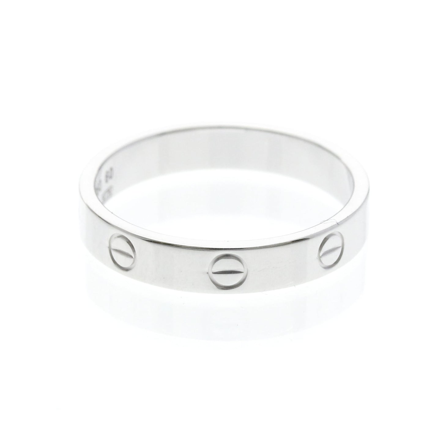 Cartier Mini Love Ring · 18K White Gold