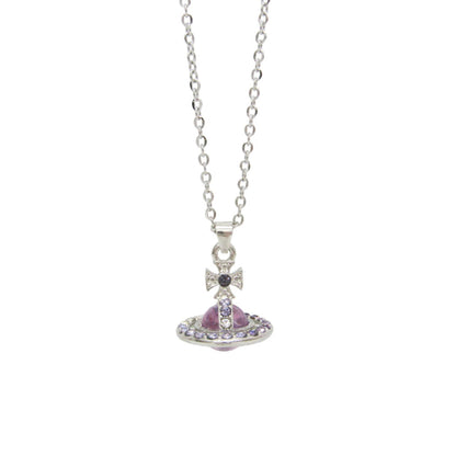 Vivienne Westwood Orb · Rhinestone Pendant