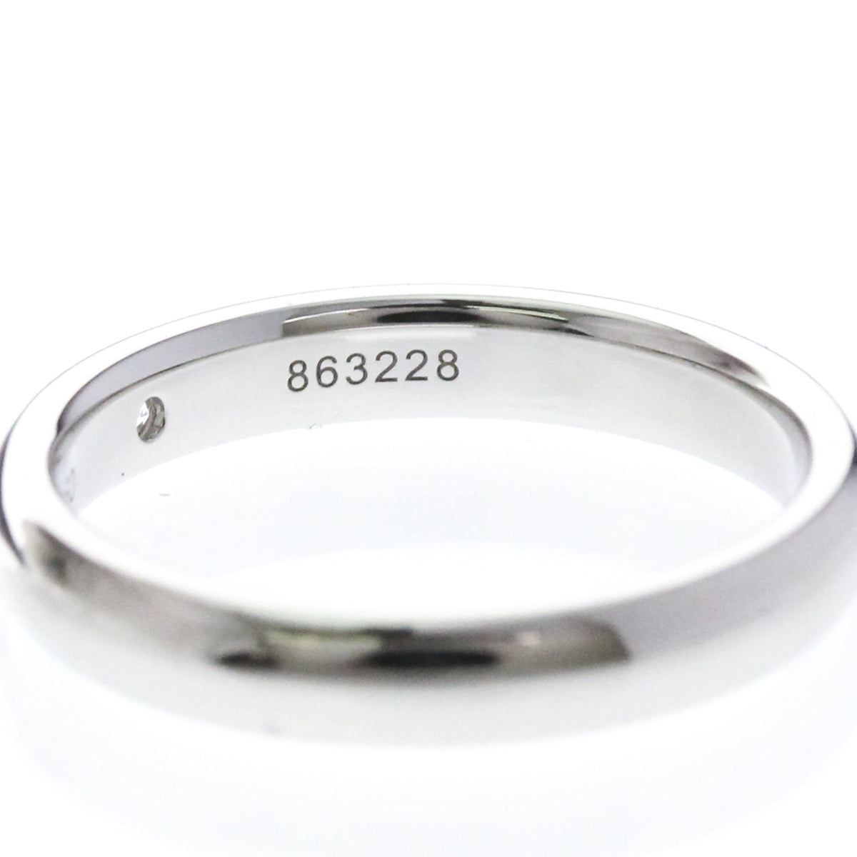 Harry Winston · Diamond Wedding · Platinum · Size 4.4 (EU 48.5)