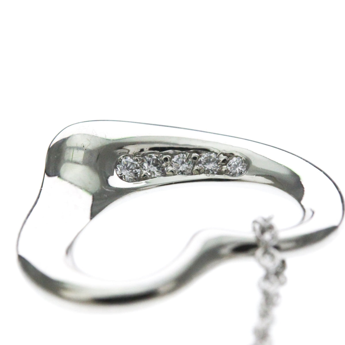 Tiffany Open Heart · Platinum · Diamond