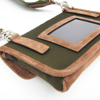 Prada Re-Nylon · Smartphone Pouch · Suede