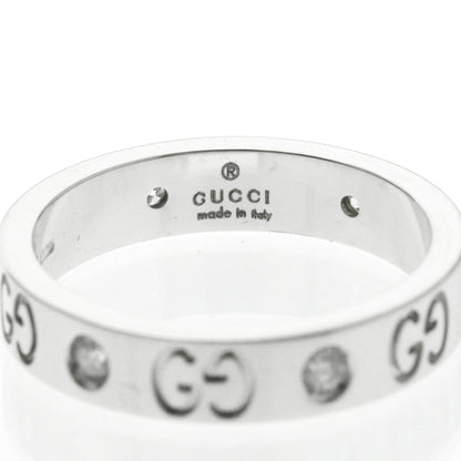 Gucci Icon · Diamond · 18K White Gold