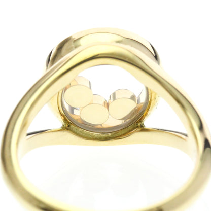 Chopard Happy Diamonds · 18K Yellow Gold · Size 4.4 (EU 48.5)