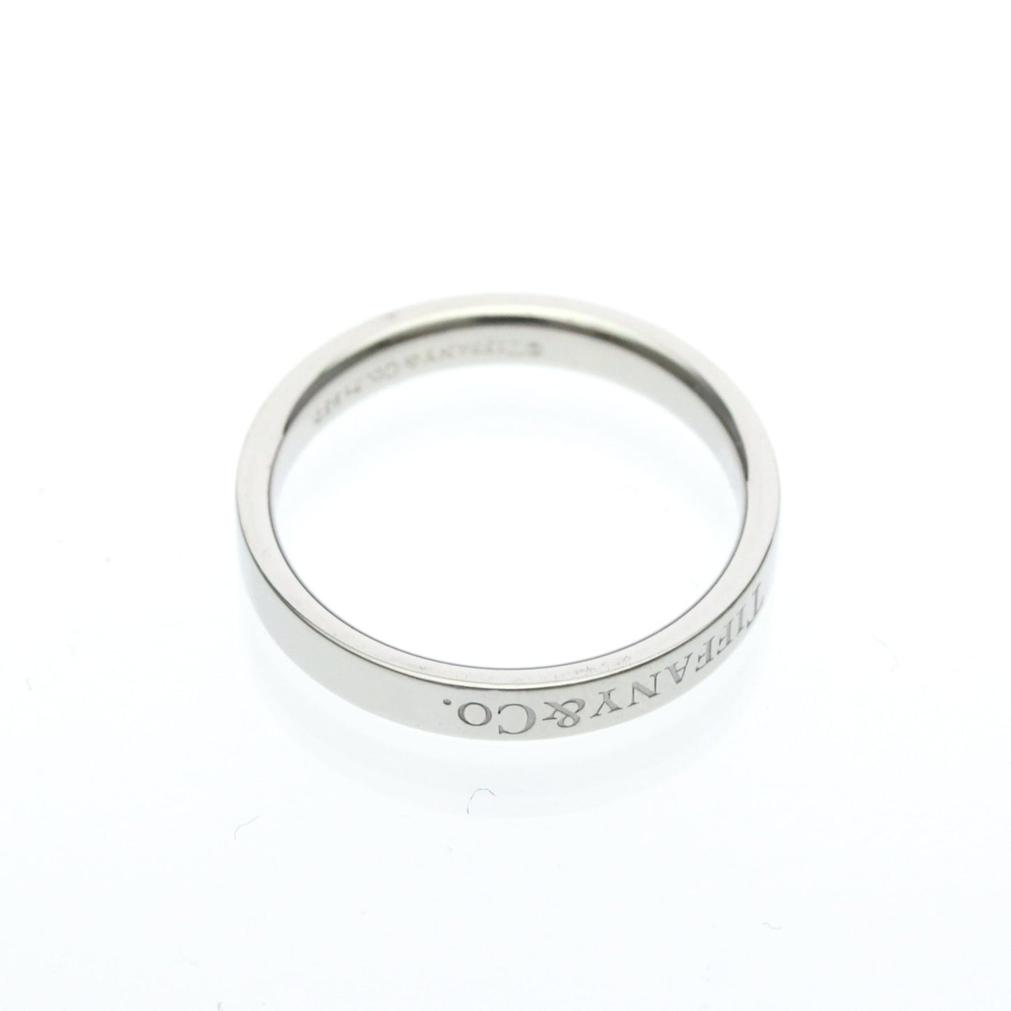 Tiffany Flat Band · Platinum