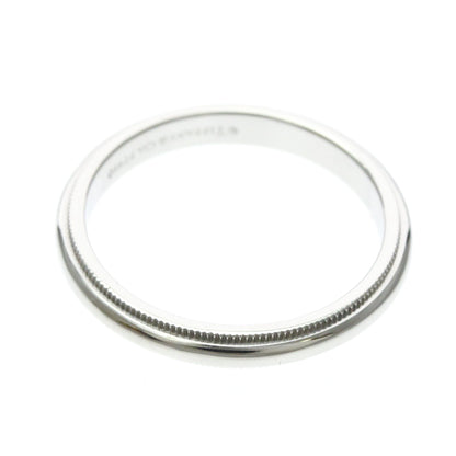 Tiffany Milgrain Band · Platinum