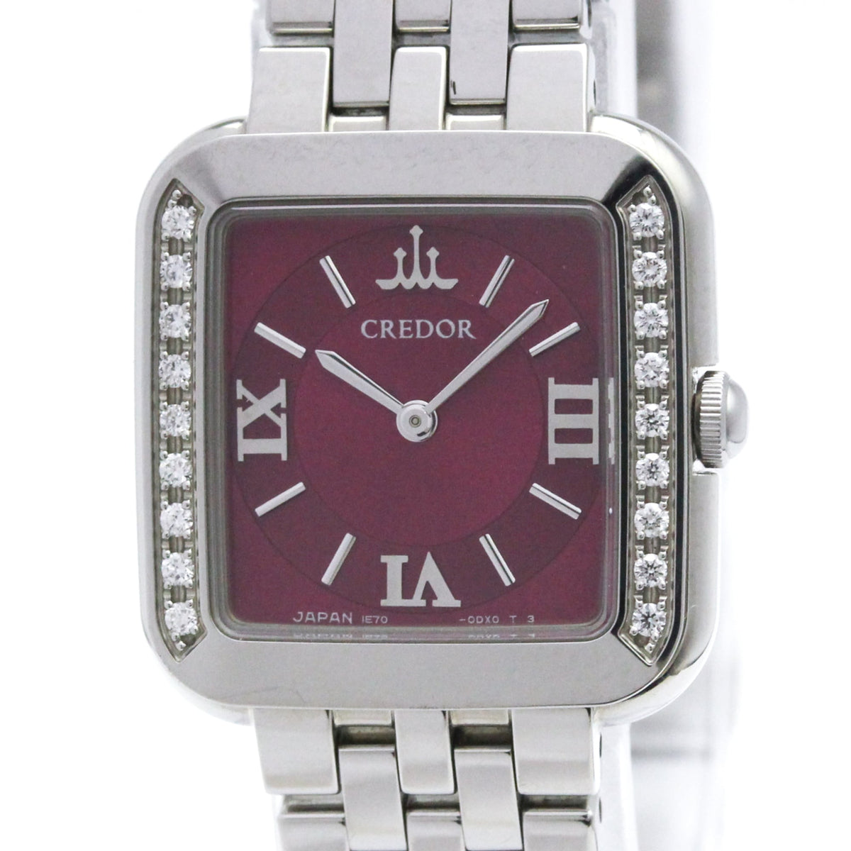 Seiko Credor Signo · Diamond · Steel · Quartz