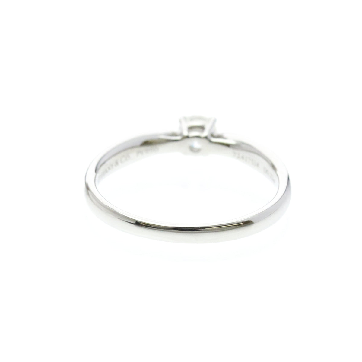 Tiffany Harmony · Platinum · Diamond · Size 6 (EU 55)