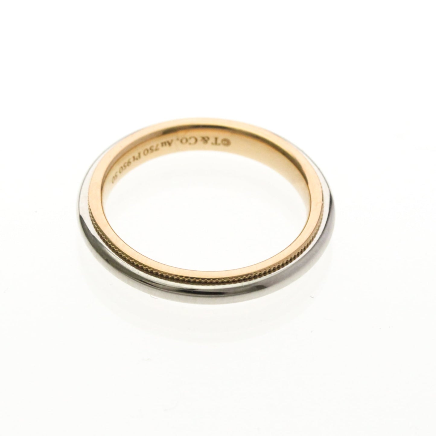 Tiffany Milgrain · Rose Gold & Platinum
