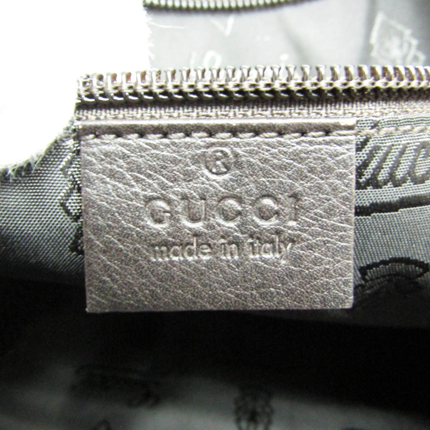 Gucci Guccissima · Leather Boston Bag