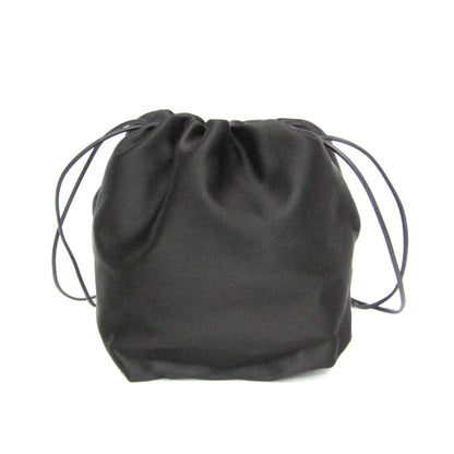 Jil Sander Drawstring · Leather & Satin