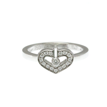 Cartier C Heart · Diamond · 18K White Gold