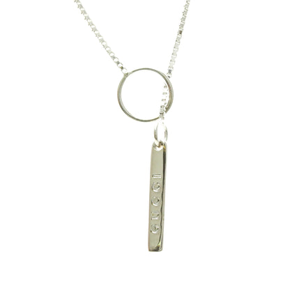 Gucci Lariat · 18K White Gold