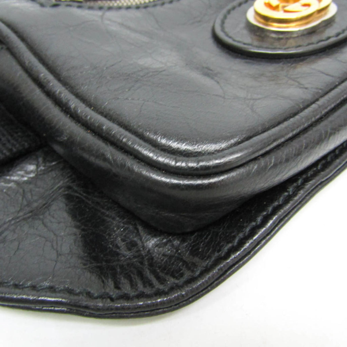 Gucci Interlocking Belt Bag · Leather
