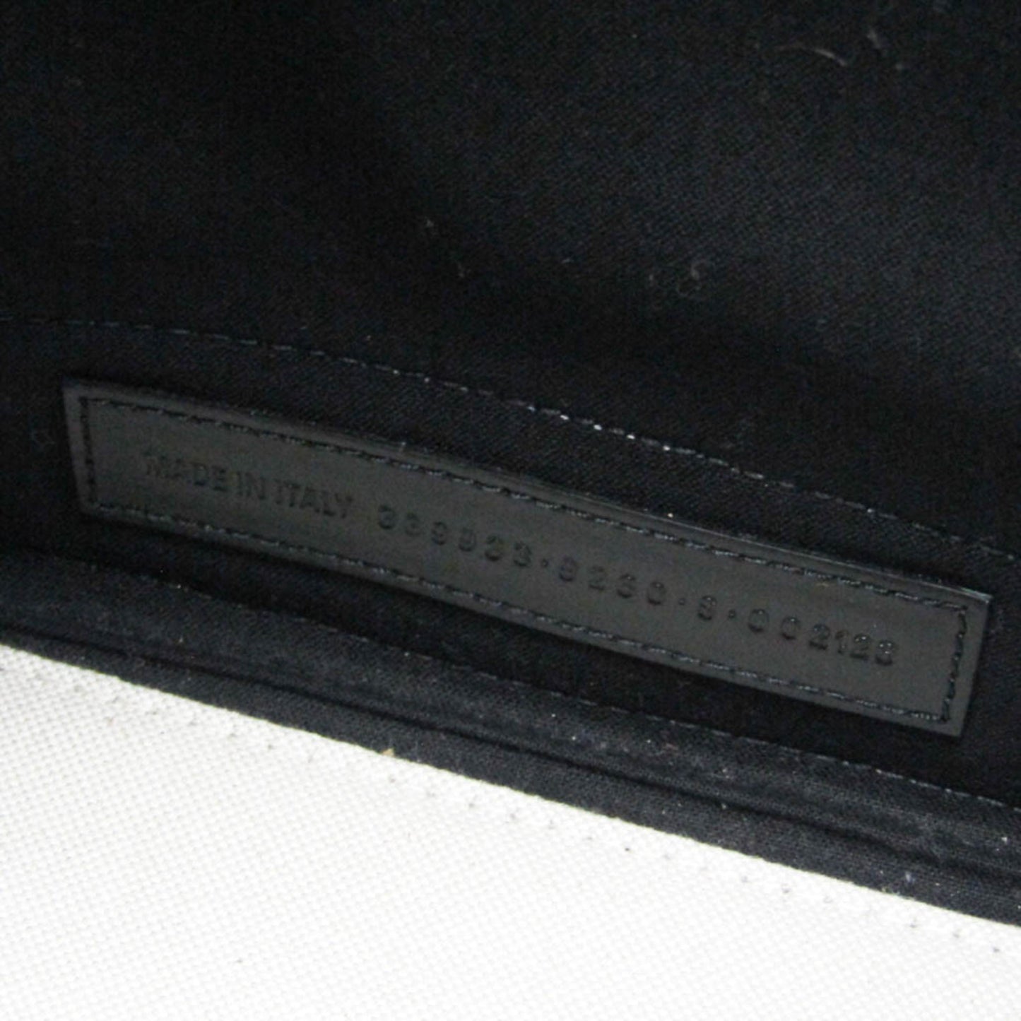 Balenciaga Navy Cabas S · Canvas & Leather