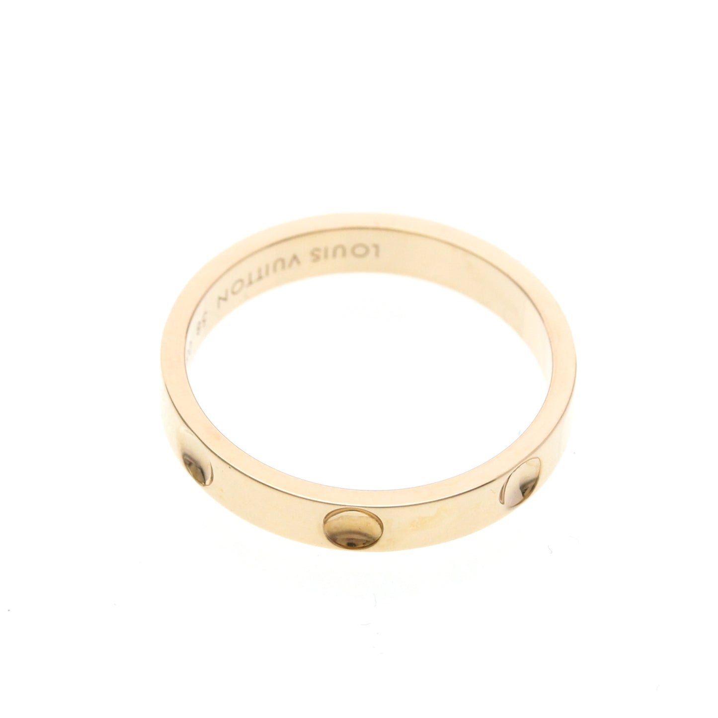 Louis Vuitton Petite Bague Empreinte · Rose Gold