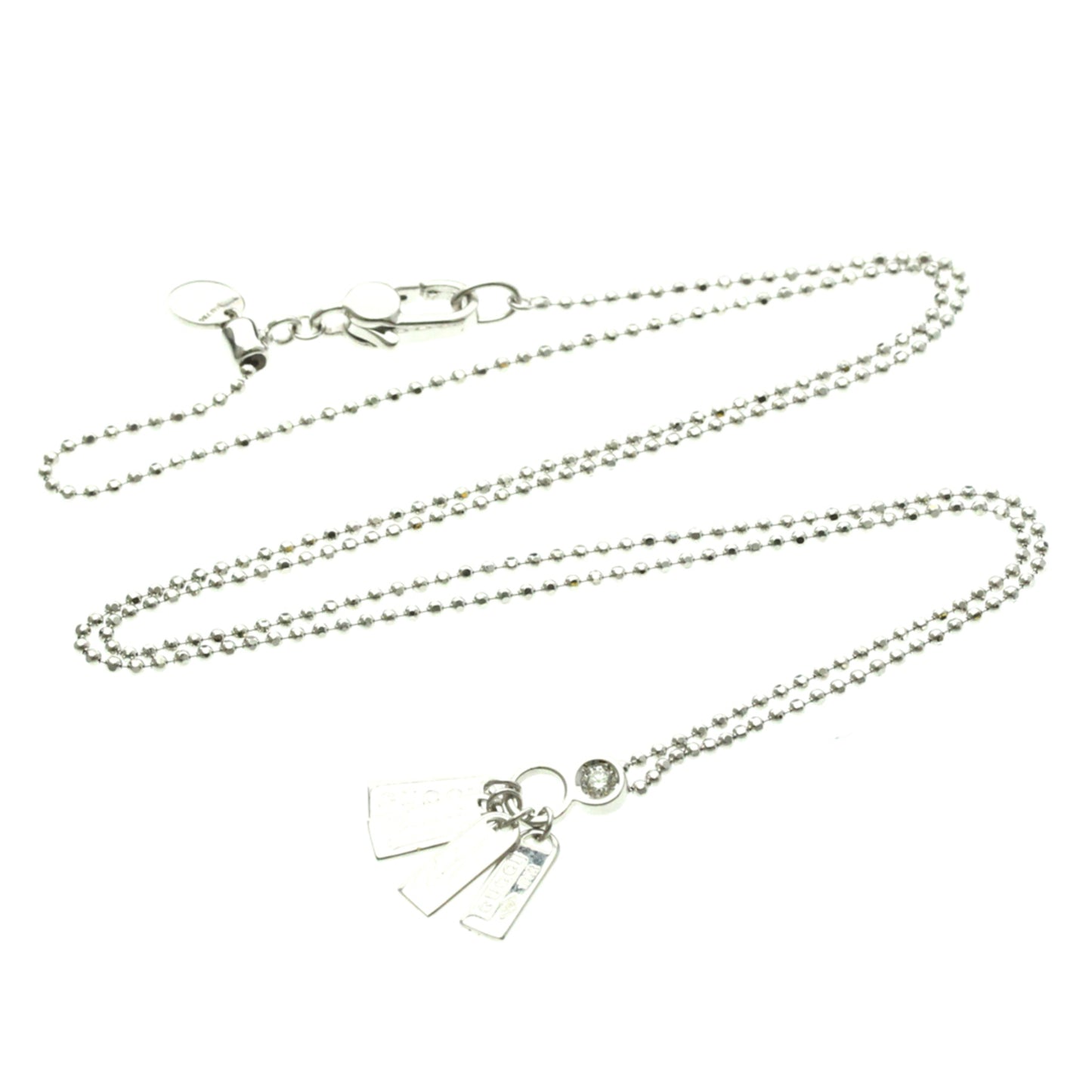 Gucci Diamond Tag · 18K White Gold
