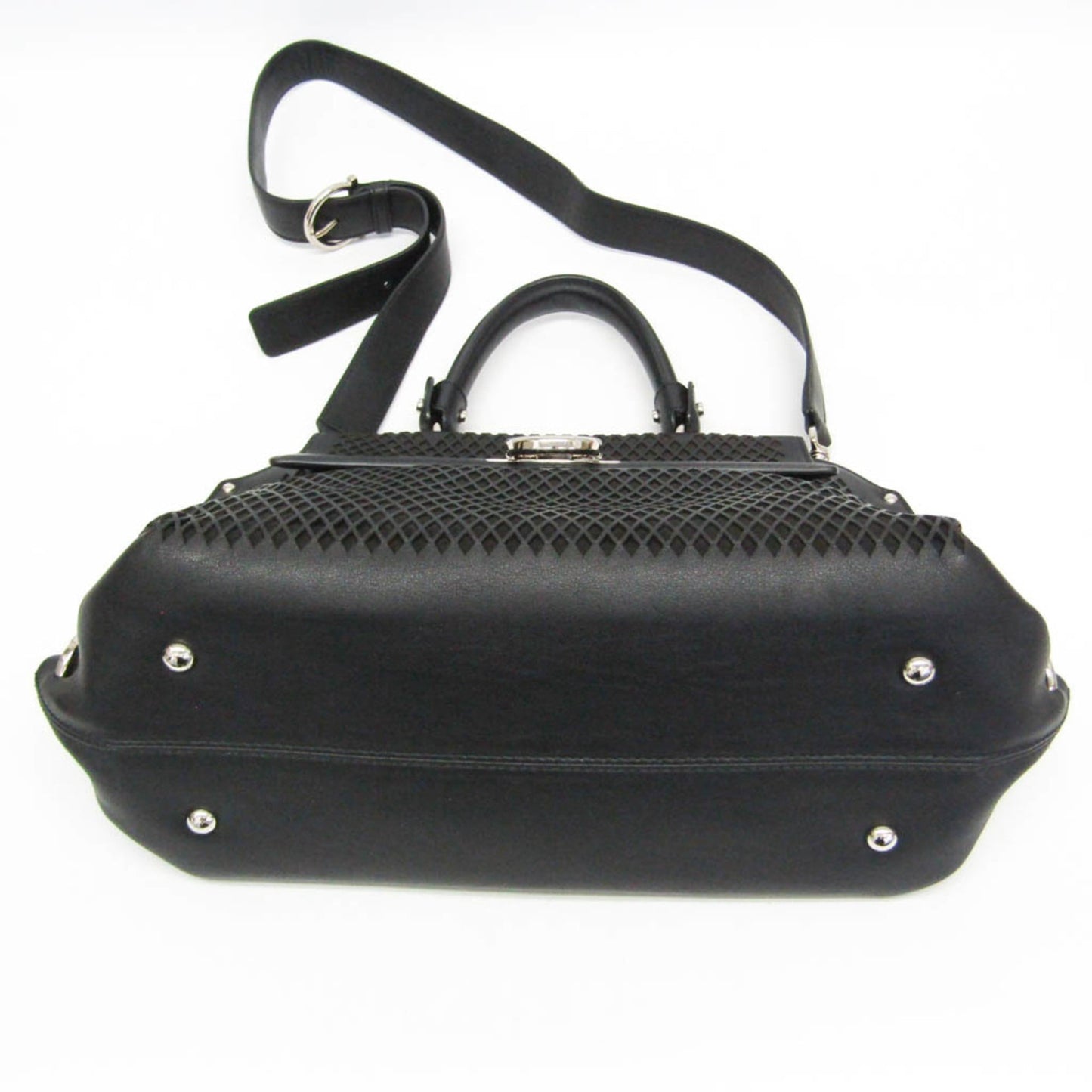 Salvatore Ferragamo Gancini · Punching Leather