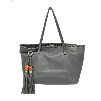 Gucci Bamboo Tassel · Leather Tote