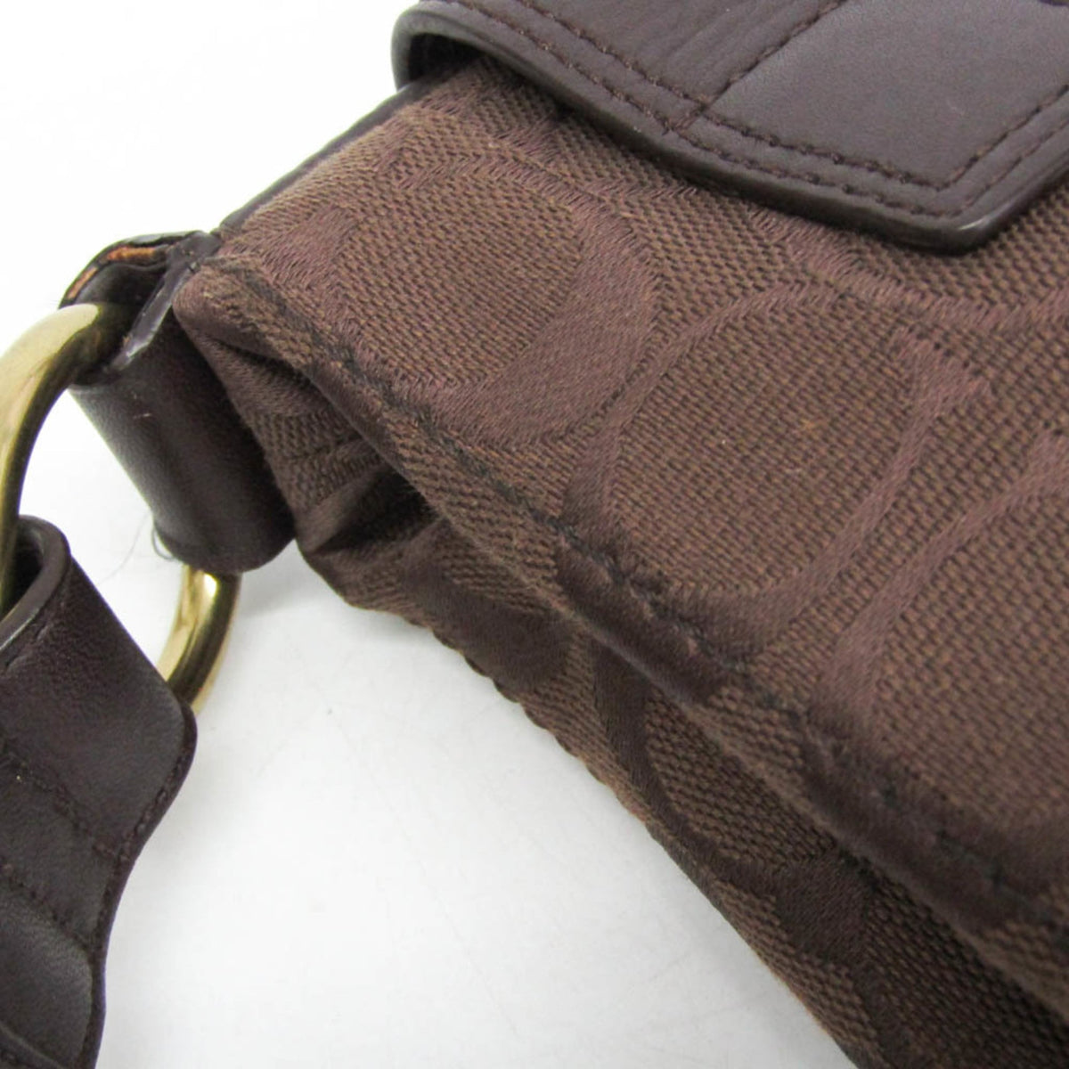 Coach Signature · Canvas & Leather Crossbody