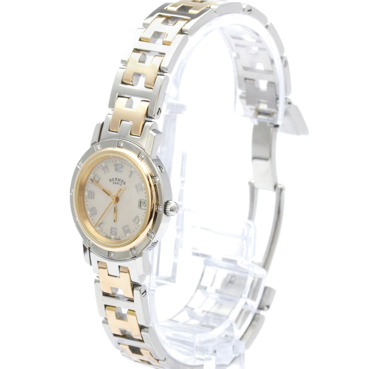 Hermes Clipper · Diamond · Mother-of-Pearl