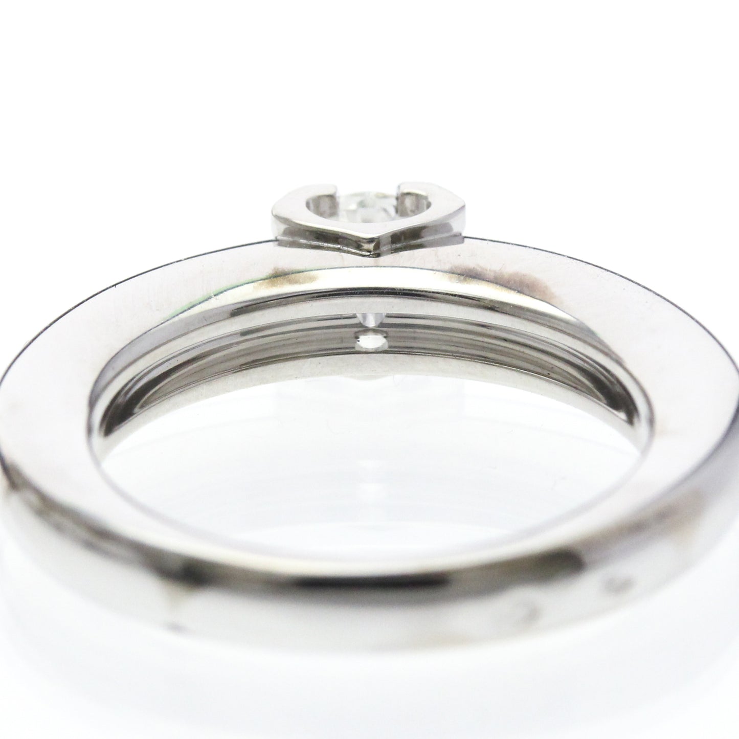 Cartier C de Cartier · 18K White Gold · Diamond